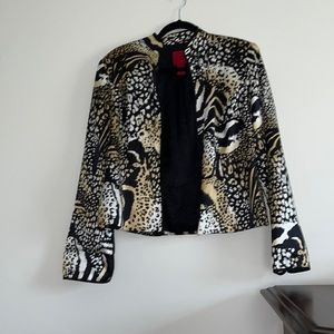 Printed blazer